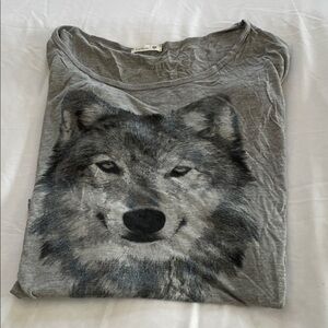 Soprano Gray Casual Top